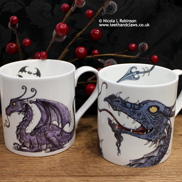 TeethClaws's tweet photo. All my fine bone china #dragon mugs are back in stock again... ready for Christmas :)
https://t.co/WhwlcTov8u #dragons #christmas #gifts #geek https://t.co/wDeVr5p1q6