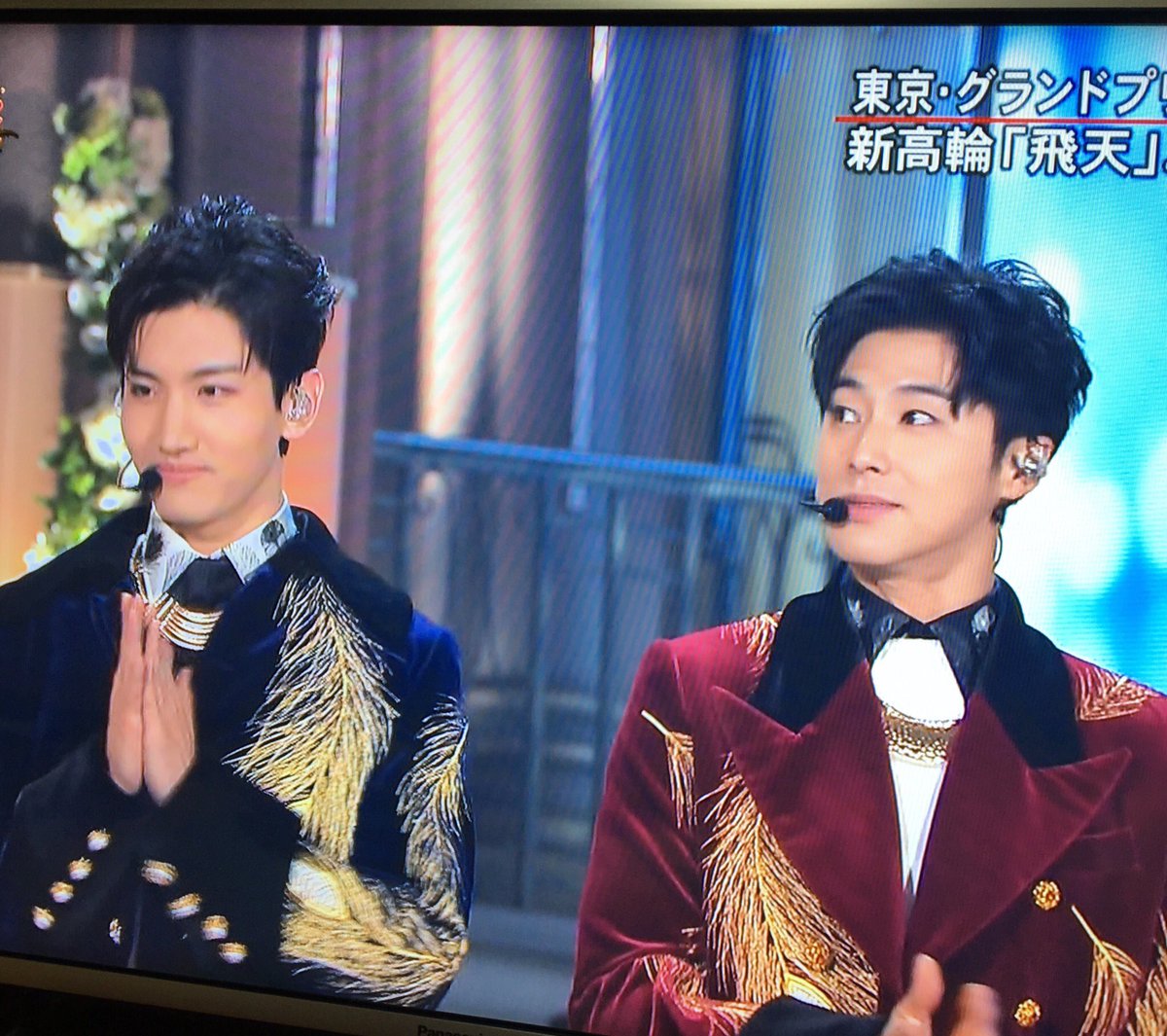 yuna91_46's tweet image. 東方神起素晴らしい、、、
衣装PVと同じよね？？
#東方神起 
#FNS歌謡祭東方神起