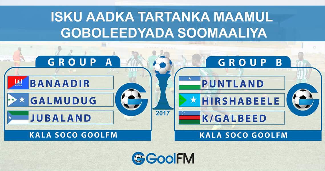GoolFM's tweet image. .@GoolFM, the home of #Somalia&apos;s sports, is dedicated to deliver the first hand breaking news, updates, features, analysis, line-ups, fixtures &amp;amp; results of Somali Inter-State Cup to you. The tournament will kick off on this coming Friday afternoon at Benadir Stadium. Stay tuned!