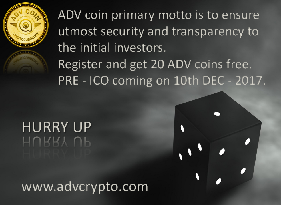 ADVCryptoCoin's tweet photo. More
INVEST IN ADV COIN
isit more detail-https://t.co/DpwxCNIJ2f
#investor #cryptocoins #investingincryptocurrency #ICOs #blockchain #Ethereum #Bitcoin #cryptography #advcryptocoin https://t.co/RyCncf6k55
