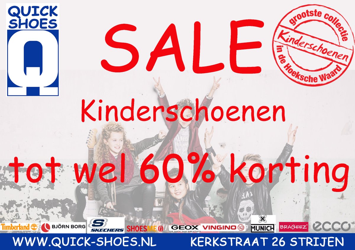 Quick_Shoes's tweet photo. SALE kinderschoenen kortingen tot wel 60% https://t.co/MLuKnU29EX