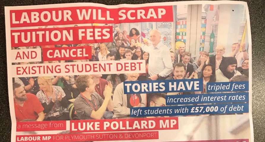 Conservatives's tweet image. .@UKLabour are still claiming that they will cancel student debt... it is time they apologise #PMQs