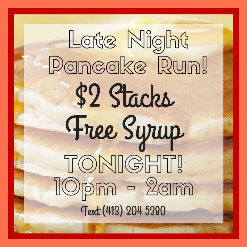 PCAnscombe's tweet image. Don&apos;t forget to order your pancakes tonight!