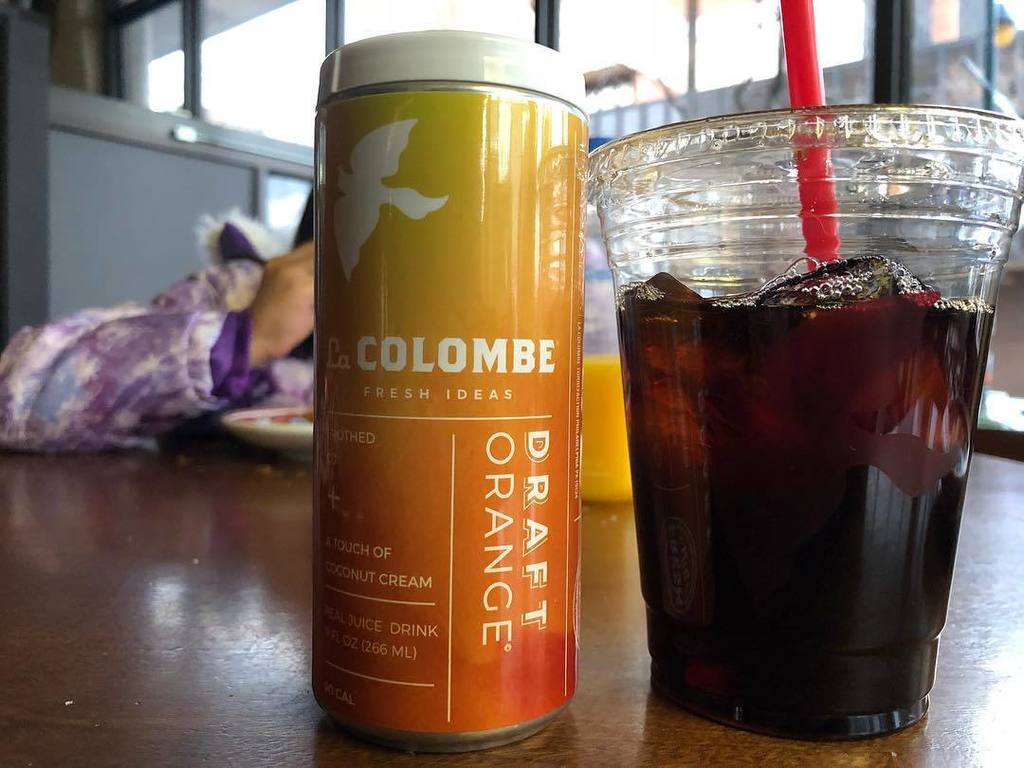 jjklee's tweet photo. It’s all about the #draft at @lacolombecoffee #draftorange 🍊 not only #coffee #pureblack #draftcoffee ☕️#Philly #finest #instapic #shotoniphone https://t.co/TxdjxuV1fH