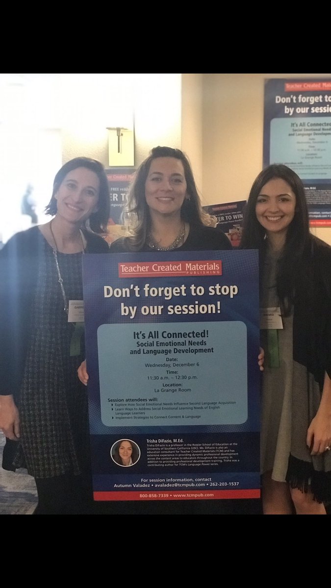 avaladezTCM's tweet image. SEL and Language Learners! Join Awesome Session with Trisha DiFazio and D15! Today at 11:30 La Grange! #ircbilingual17