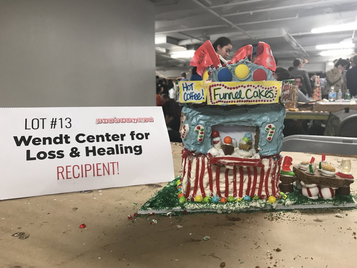 wendtcenter's tweet photo. Awesome Gingertown last night.  Check out the Wendt Center's gingerbread concession stand!  Thank you @DMSArchitects for choosing @wendtcenter as a recipient. @Gingertown #GingertownDC https://t.co/v4fvjSVzI0