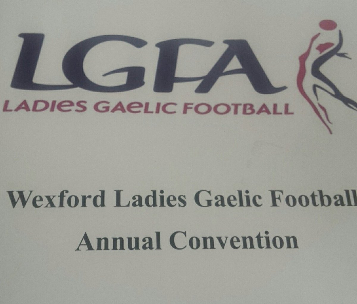 Great to see the work done in GCS  ladies being recognised with Ms Anita Hughes getting praise at the Co convention for the All Co Blitz and the Ciara Ryan and Amy Sunderland perpetual trophies.
