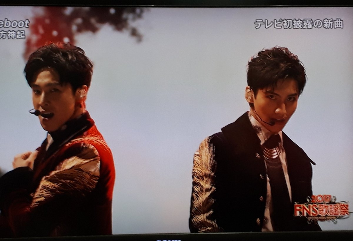 anankatsumidayo's tweet image. #東方神起FNS
カッコ良すぎ😻😻😻