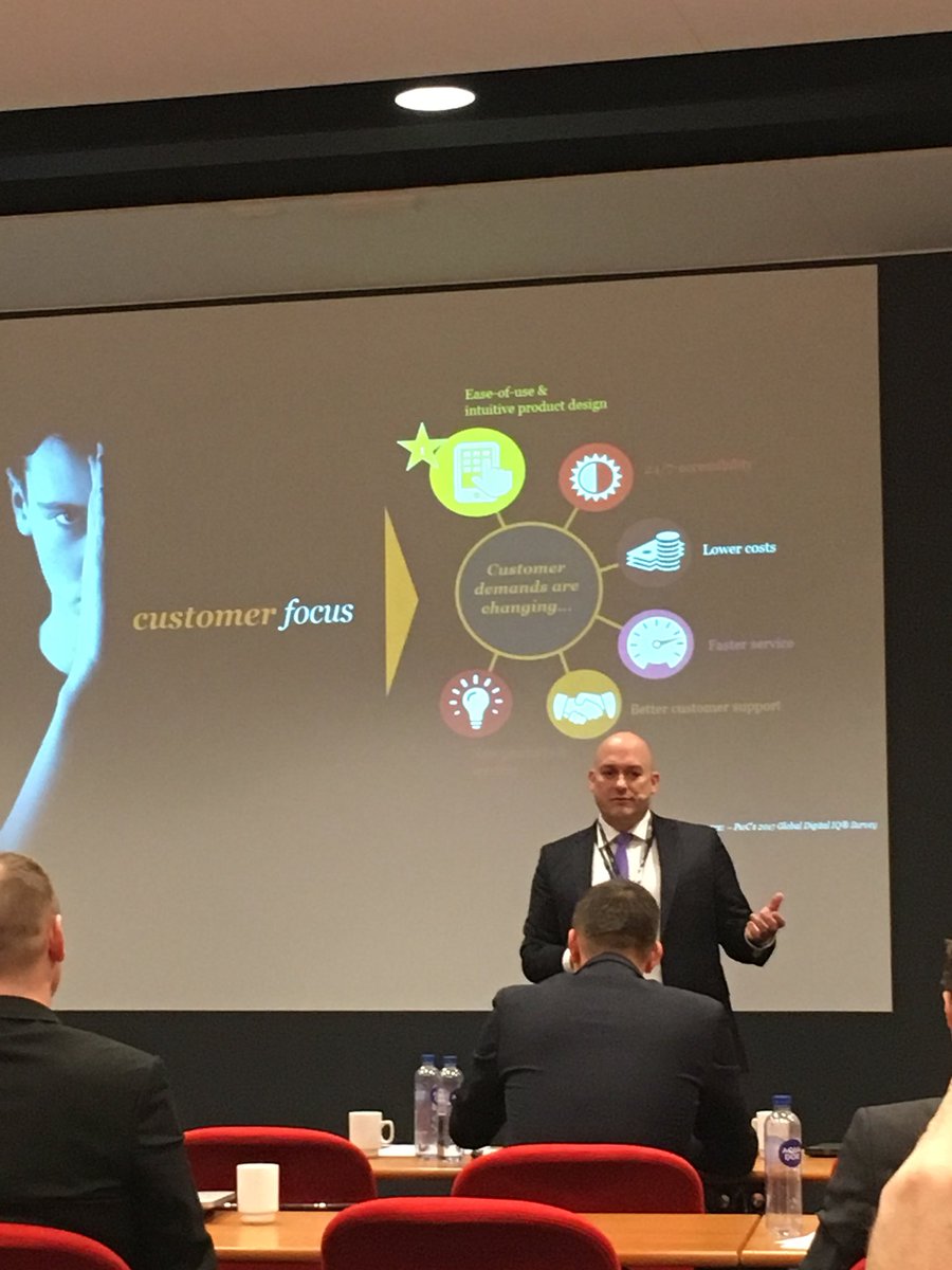 CFeldtfos's tweet photo. Nutidens kunder ønsker let adgang til sit forsikringsselskab via alle platforme, en konkurrencedygtig pris og et selskab, som de har tillid til #CustomerJourney 

#PwC #DXCInsurance https://t.co/8XEVg1OPwI