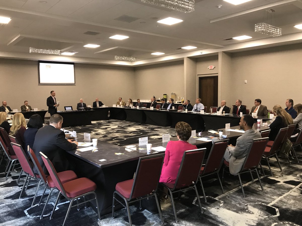 PascoEDC's tweet photo. Full house today at our Board of Directors meeting! Dr. Kevin O’Farrell from @PHSCedu Porter Campus is presenting on Florida’s degree attainment profile. https://t.co/ysRlk8TGap