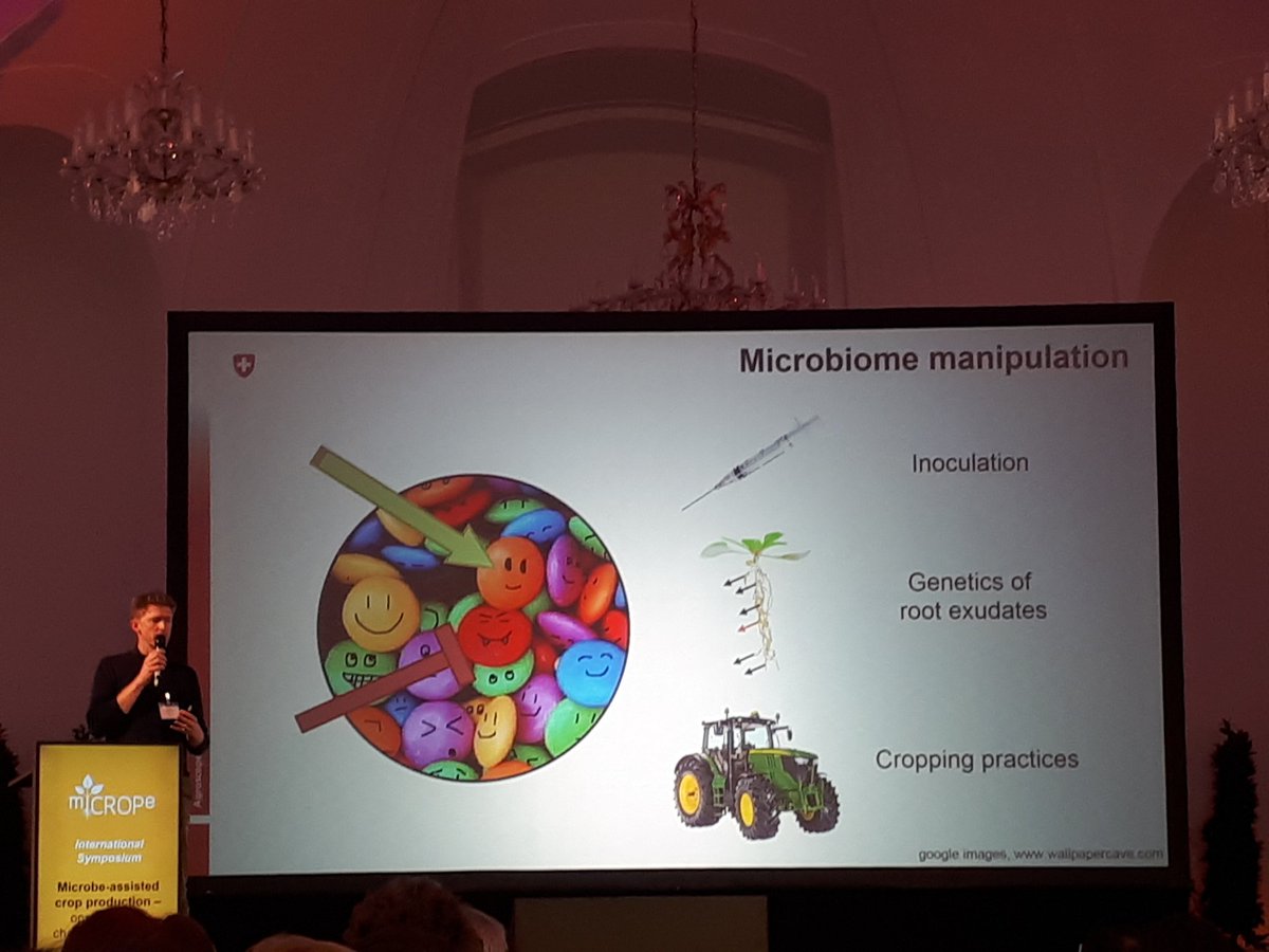 ChrysaSergaki's tweet photo. Really cool talk by Klaus Schlaeppi on smart farming at #miCROPe2017 !
@SchaferLab_UoW @giffordlab https://t.co/JEumEmqJUt