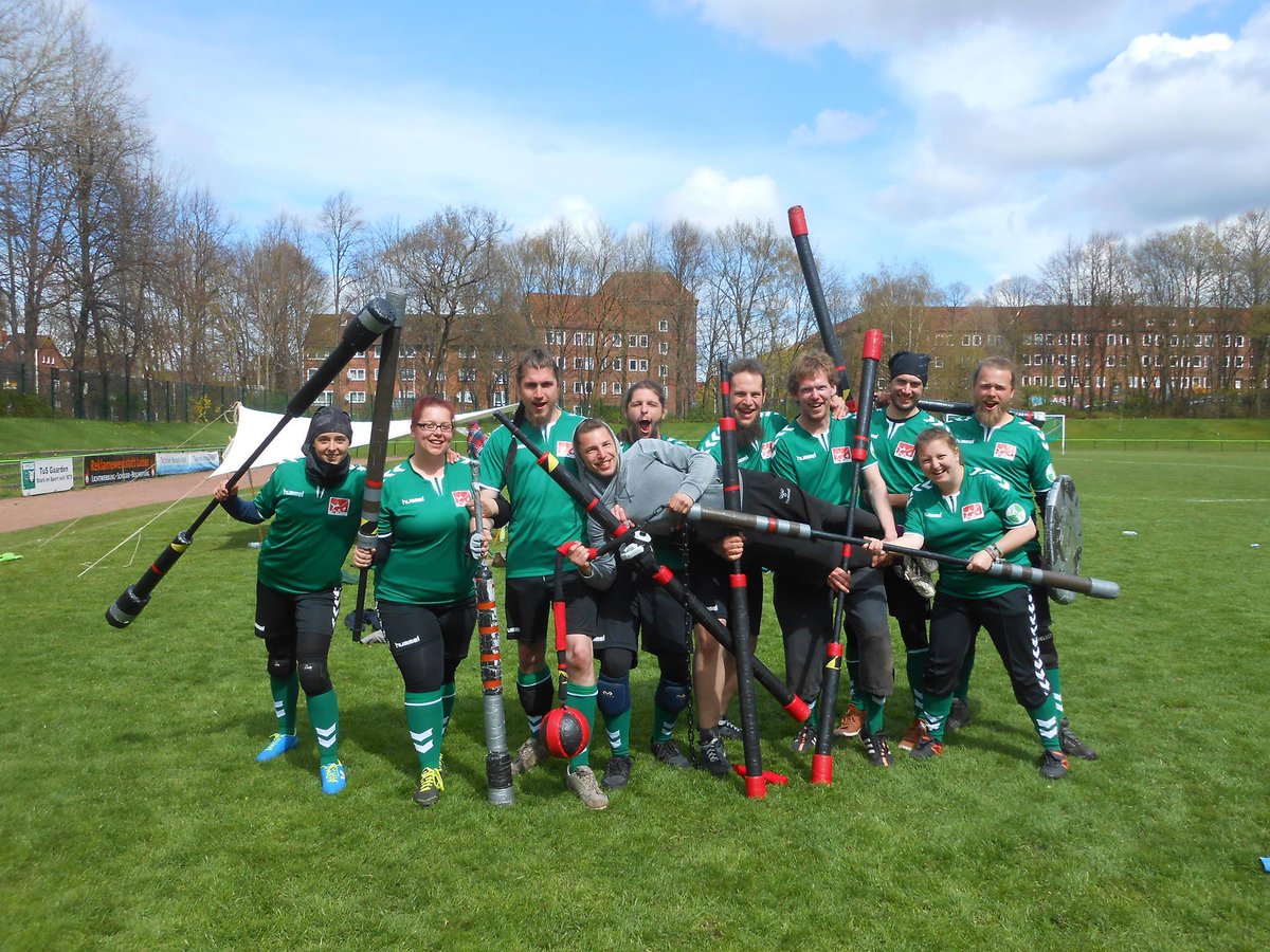 Als nächstes gibt's ne Reportage über Jugger. Was ist Jugger? Findet's raus.