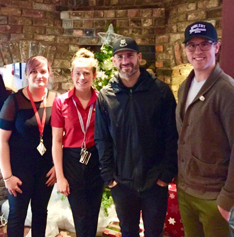 .<a href="/RussMoyer/">Cst. Russ Moyer</a> and <a href="/Heeels/">Liam Heelis</a> had a great lunch at @brewersfayre, #FifeFlyers' restaurant of choice, in #Glenrothes this afternoon! View their menu here---> brewersfayre.co.uk/pub-restaurant…