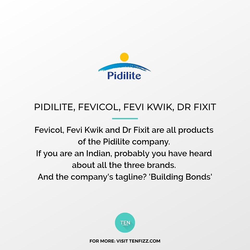 TEN_Youth's tweet photo. We are proud of you @StuckByFevicol @Fevikwik_tweets
#madeinindia #entrepreneurship #pidilite #tenfizz #fact https://t.co/JdGPU8Zmug