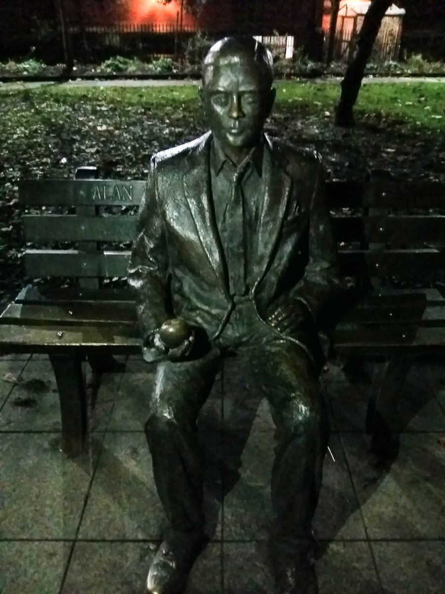 tyrower's tweet photo. @GoogleExpertUK @CathyConneff @AdaTheShow @AlanTuringYear & #TeamAda's been crossing paths plenty with #AlanTuring as we've been travelling round these here parts with #AdaLibraryTour @AdaTheShow #LovelaceObjection #AI #AdaAndAlan https://t.co/4LAqOd4GiU