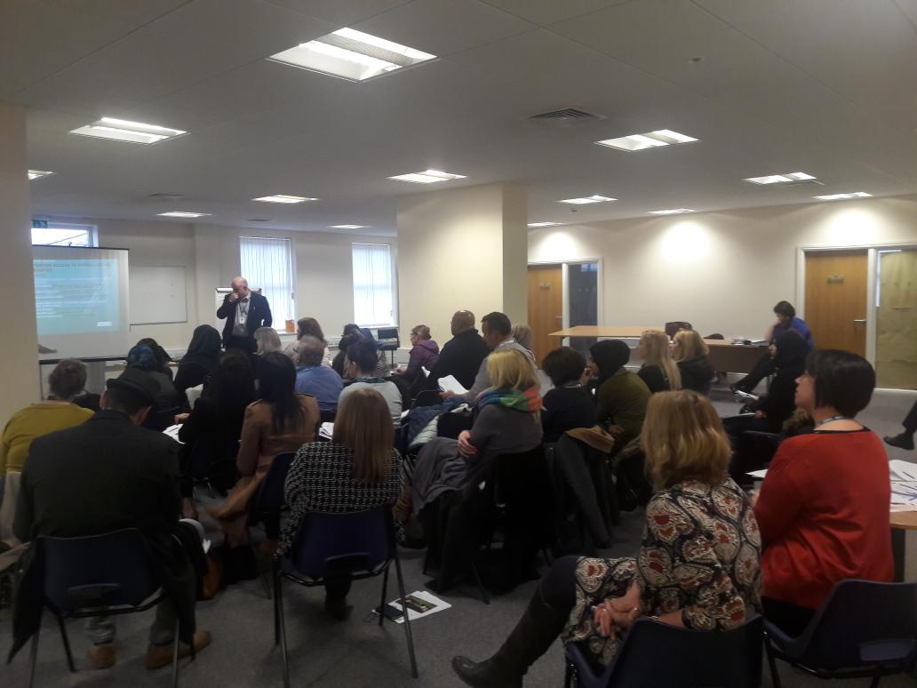 BeccySteele81's tweet photo. New partnerships being made. 
Building awareness of LWCs emotional wellbeing offer with collegues from BME and over 65 organisations https://t.co/1IveHYr1sG