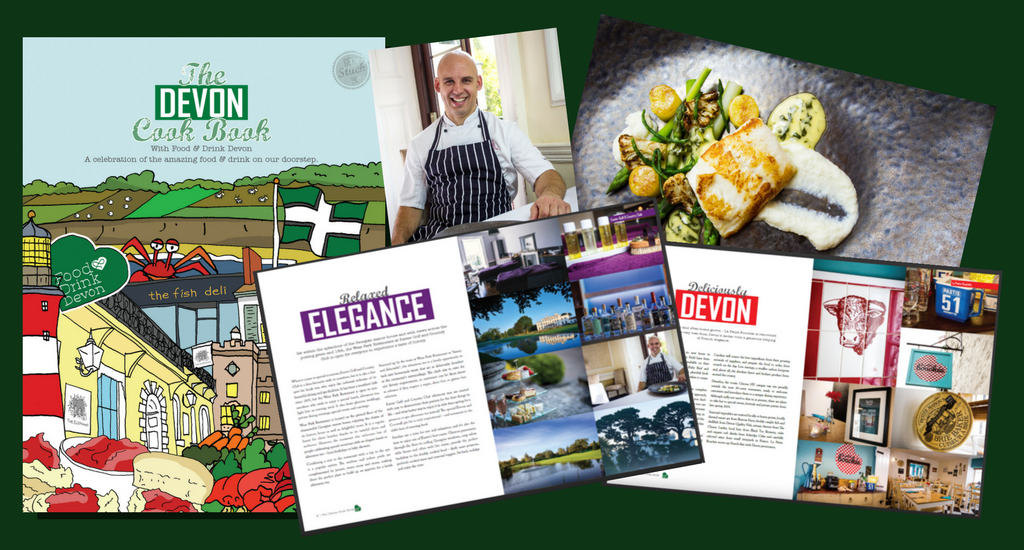 exetergcc's tweet photo. The new @DevonCookBook is available here from 15th Dec! Featuring recipes from Head Chef @AdamLittleHC and some of #Devon's top chefs, it's the perfect #Christmas gift for #foodies or those who love #Devon! @Lovetheflavour @NewsExeter @Exeter_Hour https://t.co/HA7vt9Rgho https://t.co/yRoW1nOkoI