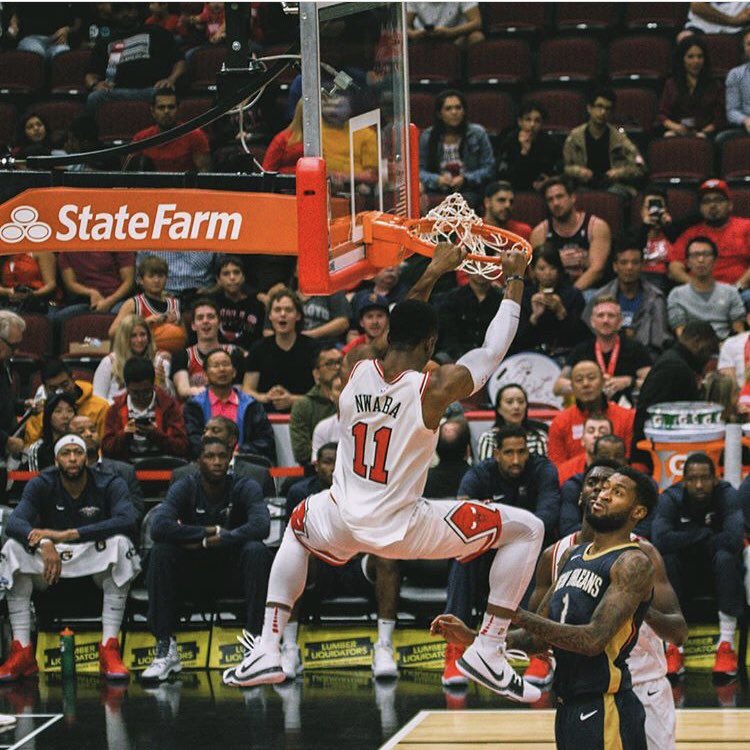 Swinging into the middle of the week like <a href="/dnwaba0/">David Nwaba</a> #calpolyvarsityclub #calpolyproud #ridehigh