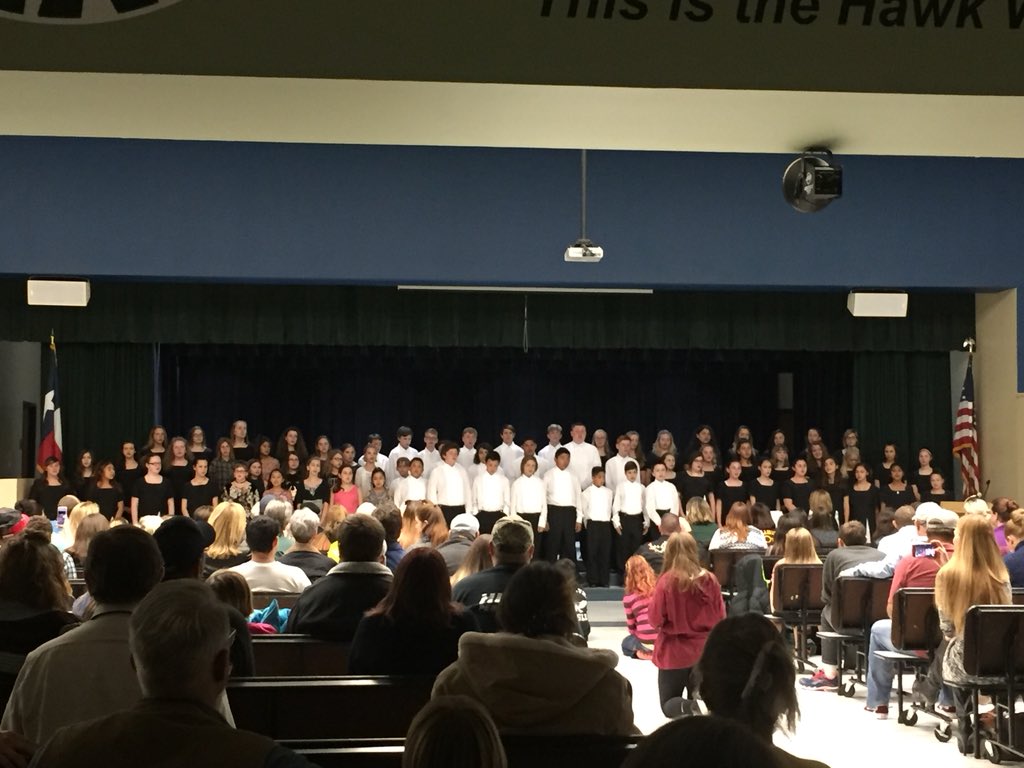 MVMS Christmas Choir Concert.
#ComalFineArts