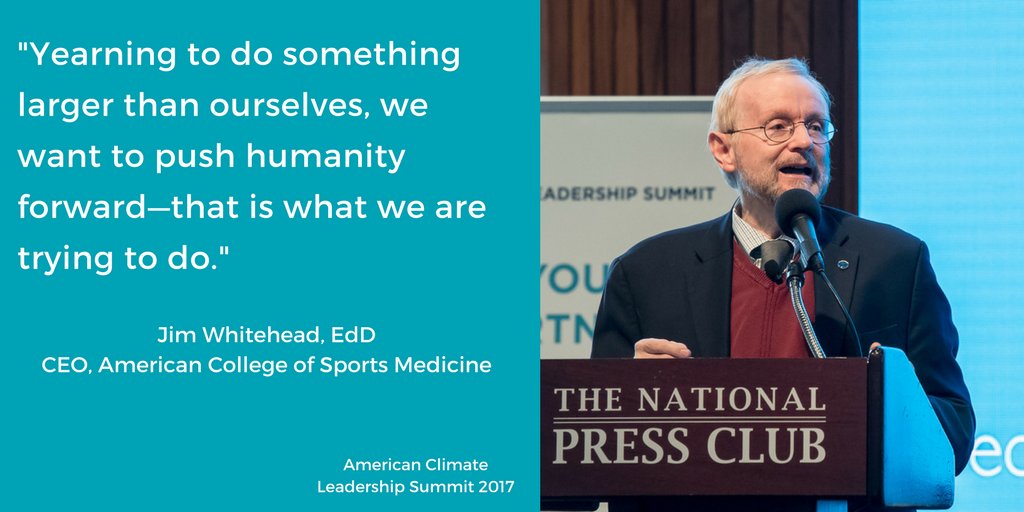Climate4Health's tweet photo. The #ACLS17 Recommendations Report will be out this week! Learn more about what climate leaders shared at our flagship conference, and what they're planning for 2018. https://t.co/pJKv8U7mCa
