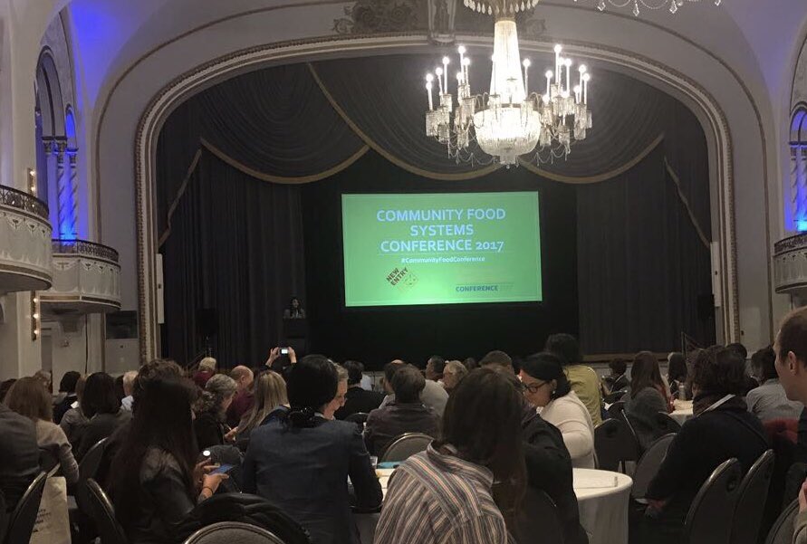 WallaceCenter's tweet photo. Excited to be part of the 600 attendees from 42 states (wow!) at @NewEntry βs #CommunityFoodSystems Conference! Are you here? Itβs going to be an action packed day, stay tuned. https://t.co/vwZm8Tvzui