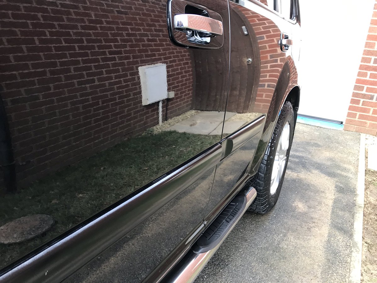 MotorSplash_'s tweet image. A Nissan Xtrail in for the exterior winter protection. Topped of with Swissvax wax! #Swissvax #Nissan #Gloucester