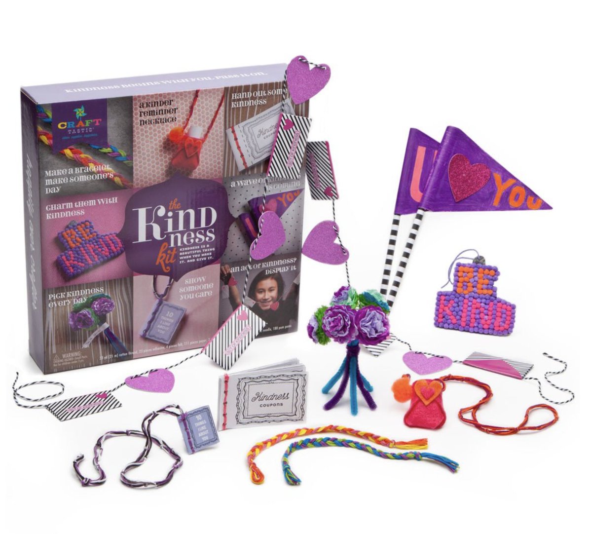 Kindness is a beautiful thing when you make it – &amp;give it. From cheering up a friend to making someone’s day, our Kindness Kit gives kids 8 fun ways to spread kindness. How are you spreading kindess this season?

annwilliamsgroup.com/products/craft…

#Kindness #AnnWilliamsGroup #Friendship