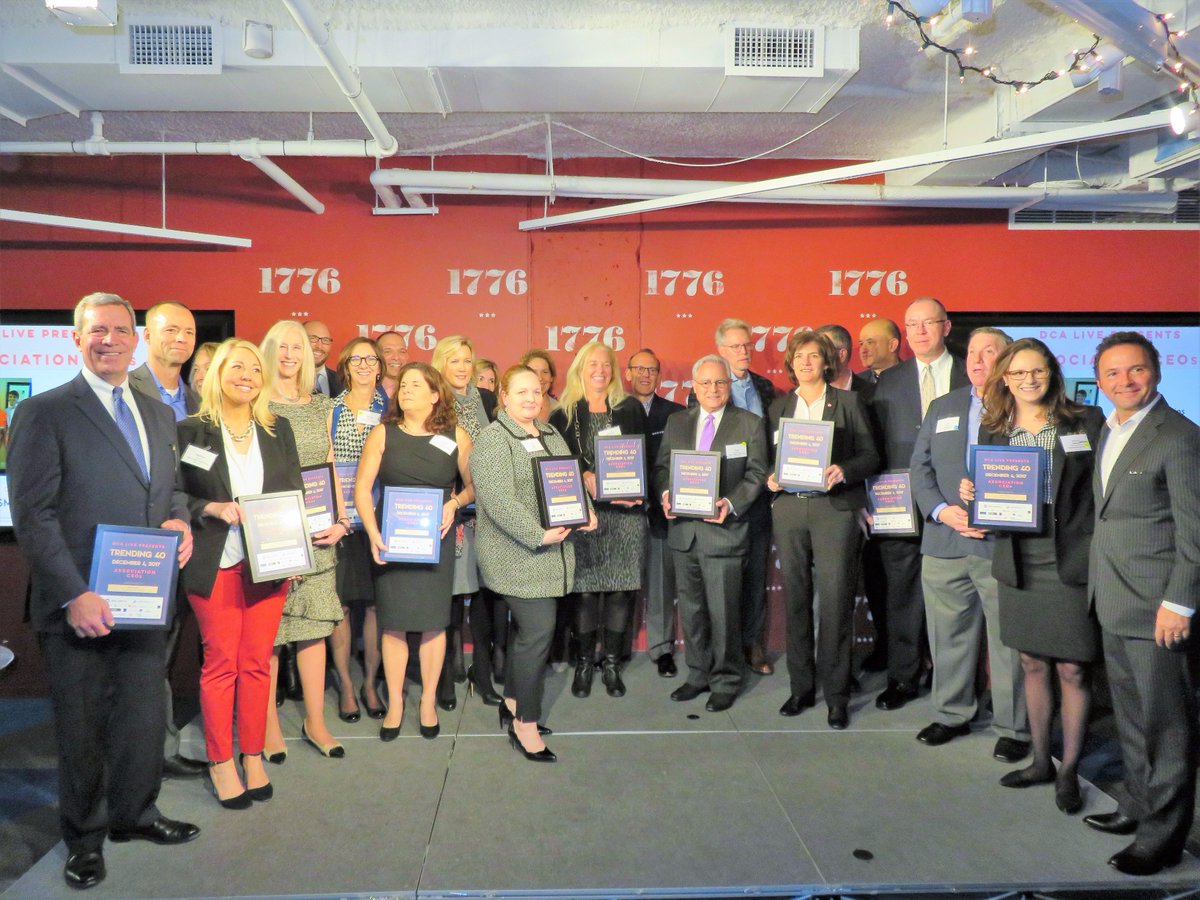 bigredmco's tweet photo. The Moery Company congratulates the association leaders honored last night at @DCALive #Trending40 "Top Association CEOs for 2017" event. It was a fantastic evening! #assnchat #ceos #associations https://t.co/LZeZnil8ZP