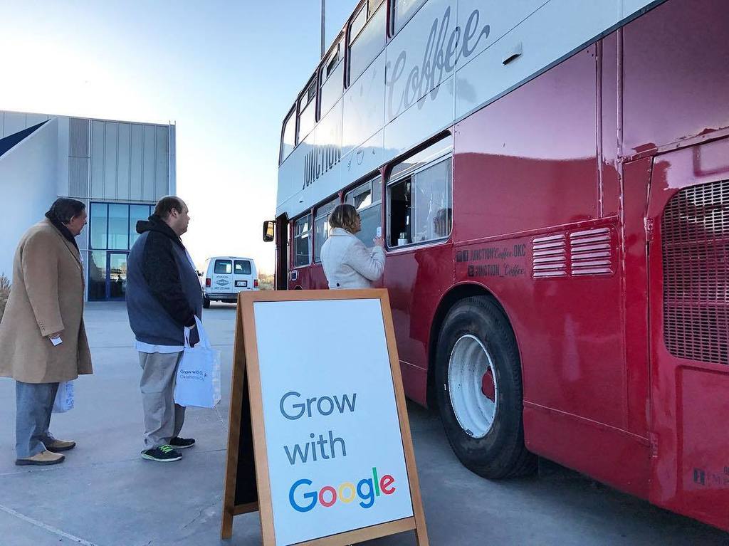 junction_coffee's tweet photo. We’re at the #devonboathouse to #growwithgoogle! Coffee and breakfast goodies free with registration! Serving till 12! https://t.co/ksT40DH3sa https://t.co/2WxZmYzBSe