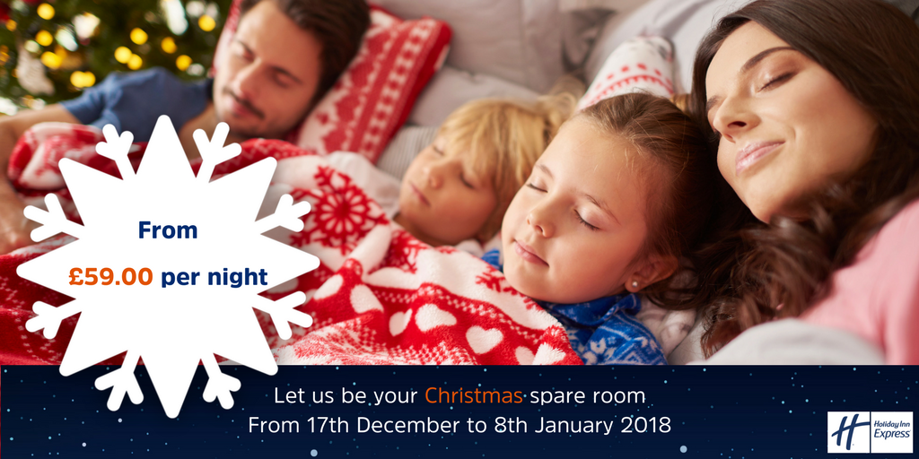 Let us be your Christmas spare room this year ~ Celebrate close to your loved ones from £59 per night🎁🎄👉 bit.ly/2AC5I37