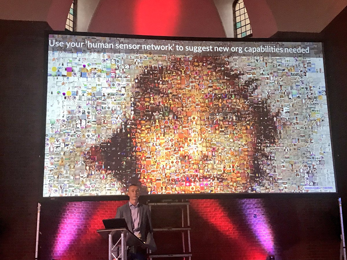 Paul_Framp's tweet photo. Love this articulation and visualisation of a distributed cognitive model where everyone in an organisation is constantly improving the ecosystem. @leebryant #FutureofOrganisations https://t.co/CZATZ3TsMb