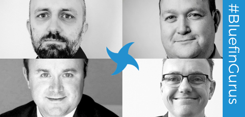 PeteHumble's tweet photo. We are into the last 10 minutes for the live #BluefinGurus twitter session. If you have question why not and ask these guys. They are clever as well as handsome @BluefinSolution https://t.co/62L48AIsi2
