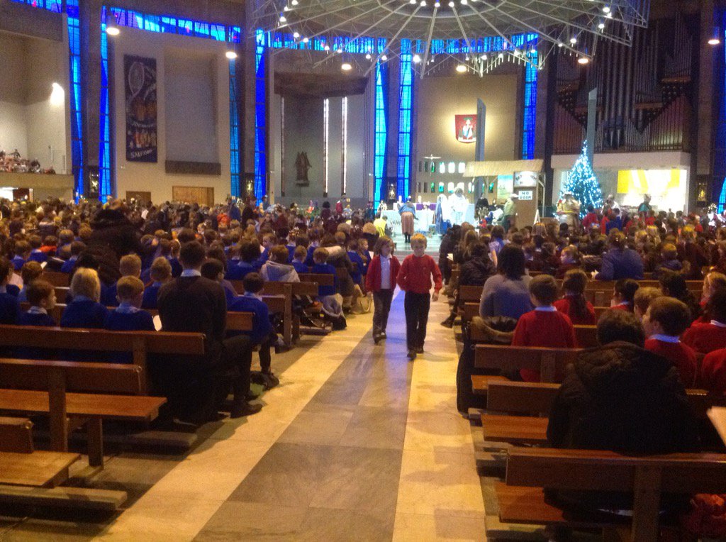 A lovely afternoon celebrating Advent at the Cathedral in Liverpool