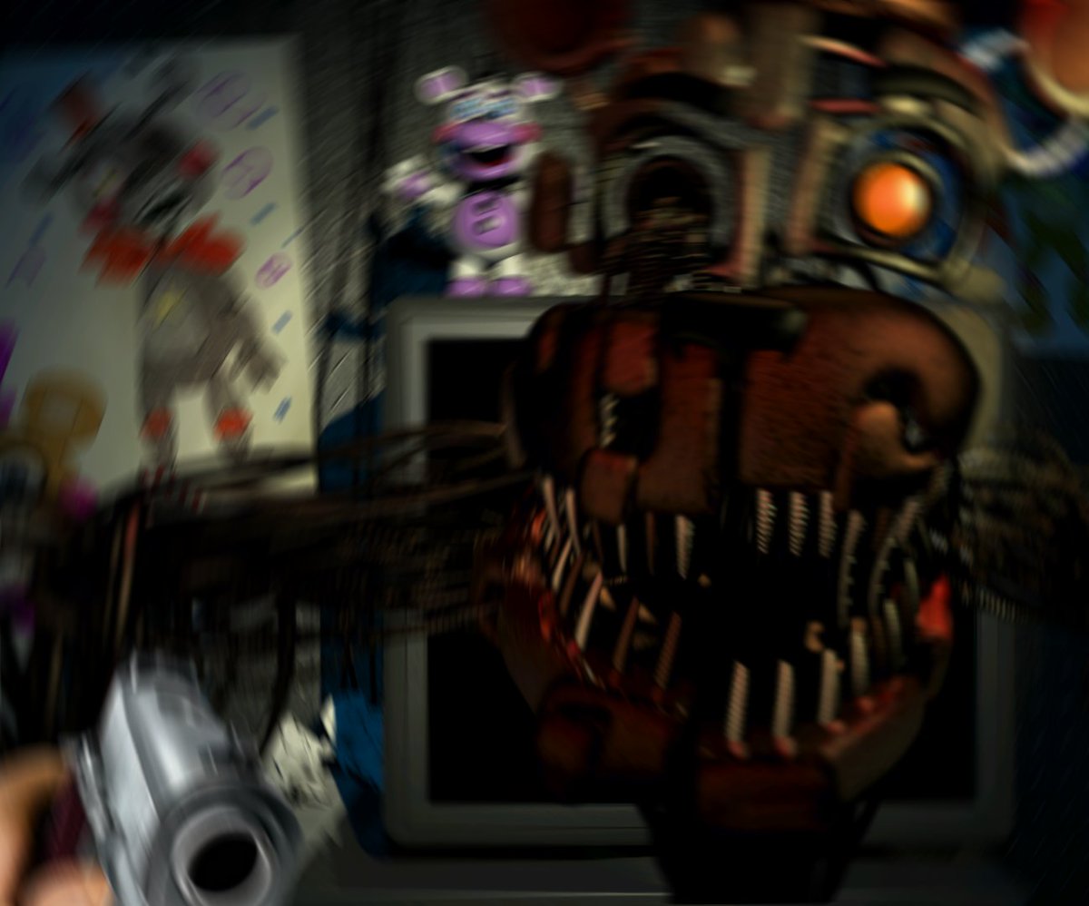 Ferg-E na platformě X: „secret molten freddy jumpscare #FNAF6   / X