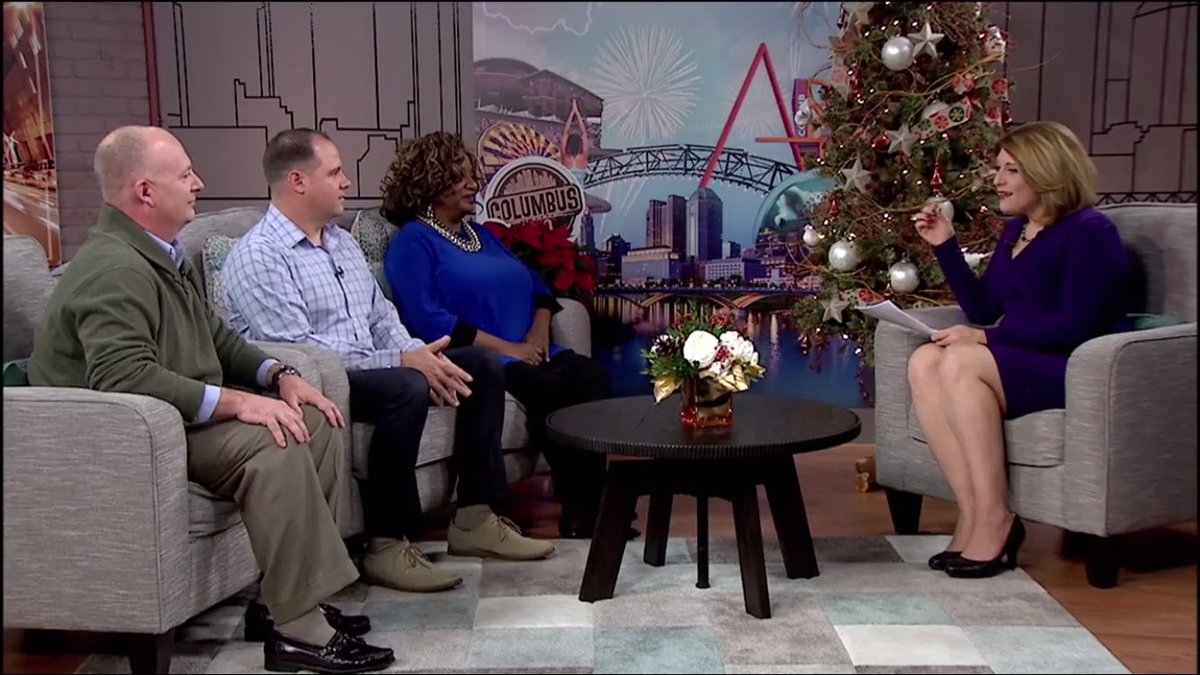 GETDOTCBUS's tweet image. Who saw us on @DaytimeColumbus talking about #holidaywish and TOMORROW’s big event at Juniper Rooftop??