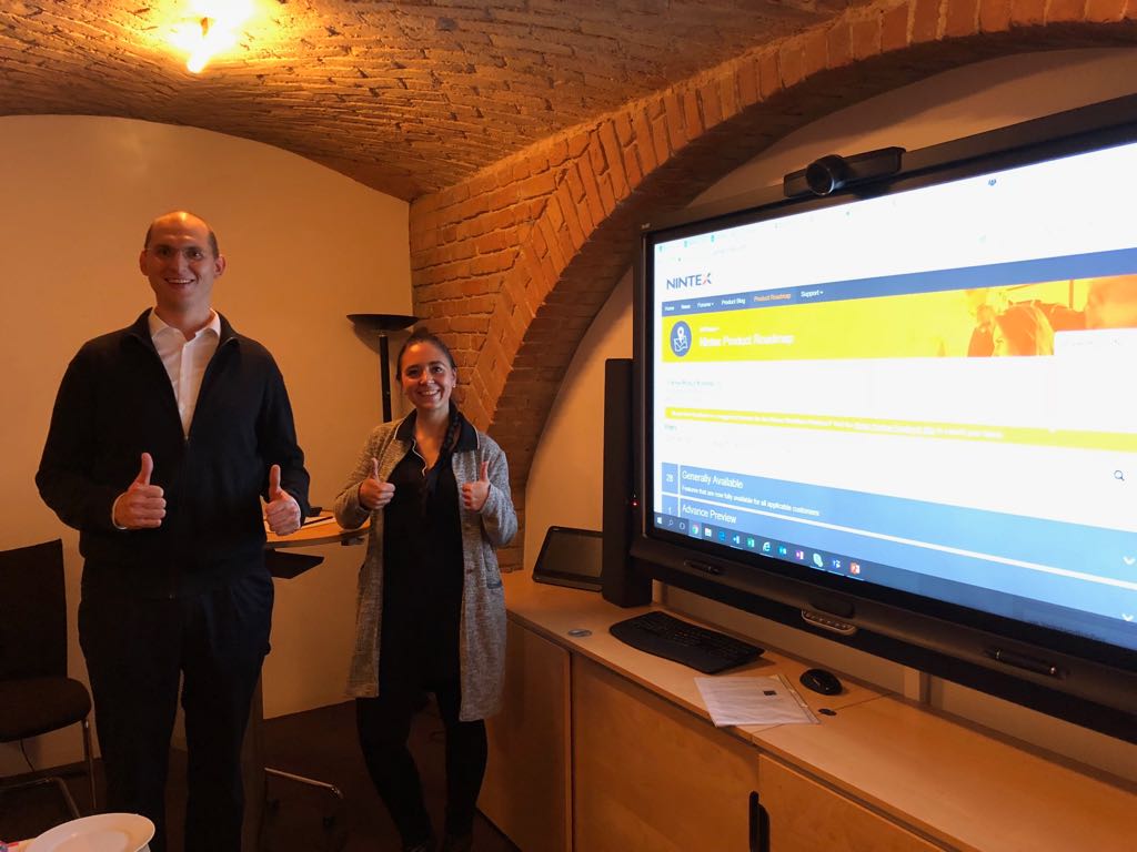 cosimavk's tweet photo. Vielen Dank @nteamGmbH für die Einladung zum heutige Nintex Networking day. Super Gespräche/Vorträge rund um #Nintex #Office365 #IOT #Cloud #Mobile #Process #automation https://t.co/X8WbAdlzvJ