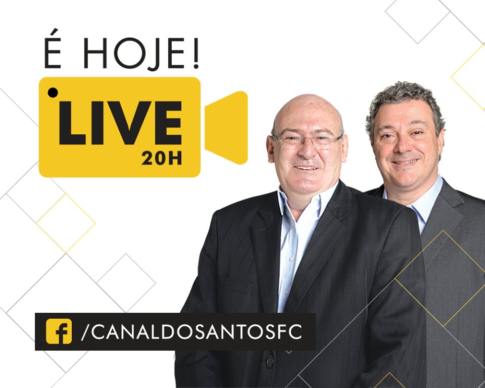 Hoje estarei no Canal do Santos FC para uma Live a partir das 20 horas. Conto com a participação de todos.

facebook.com/canaldosantosf…