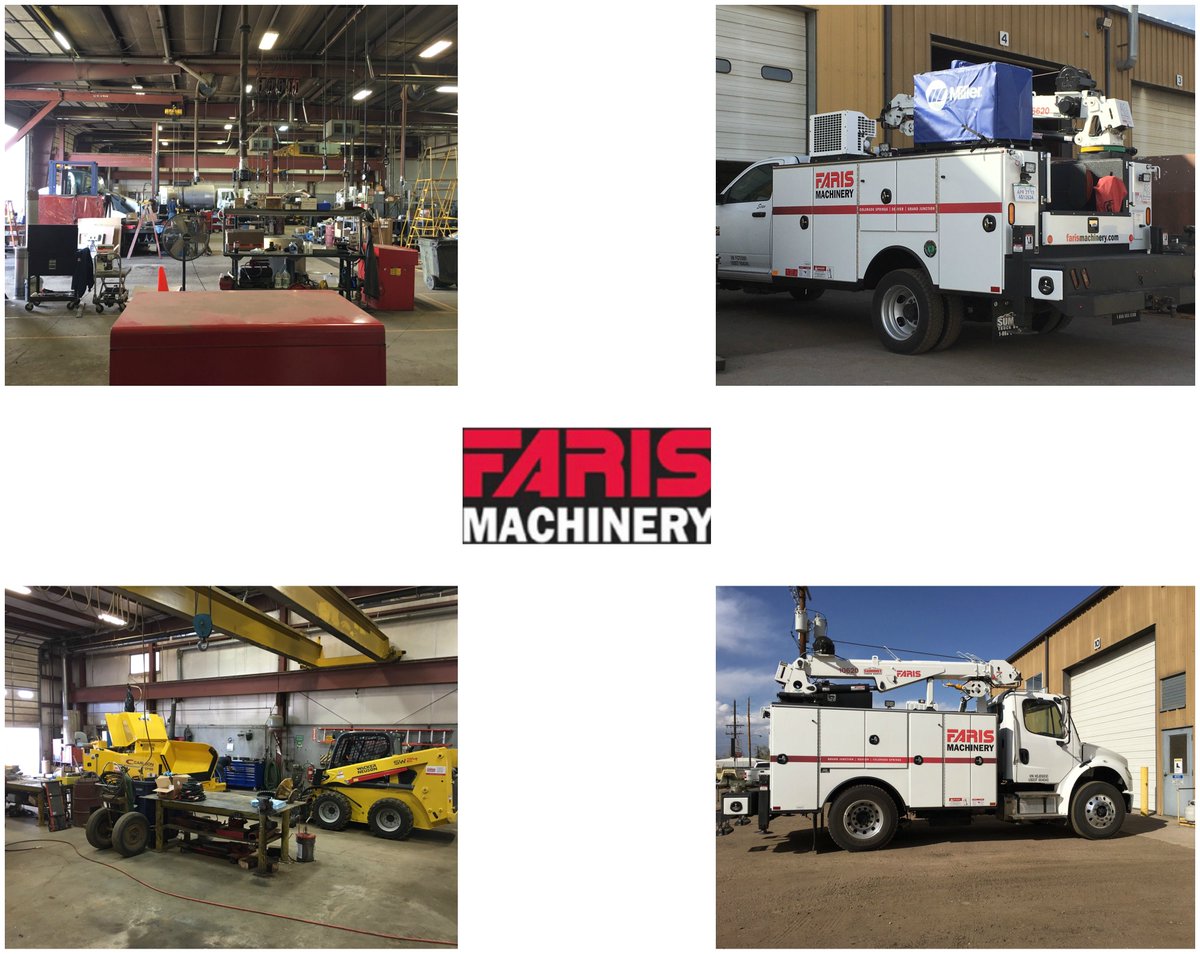 FarisMachinery's tweet photo. Our #ServiceDept is ready to serve you - no matter WHERE your #equipment is! More info here: https://t.co/Pjo8gY1P1D #EquipmentService https://t.co/Z1ZhLkqUhw