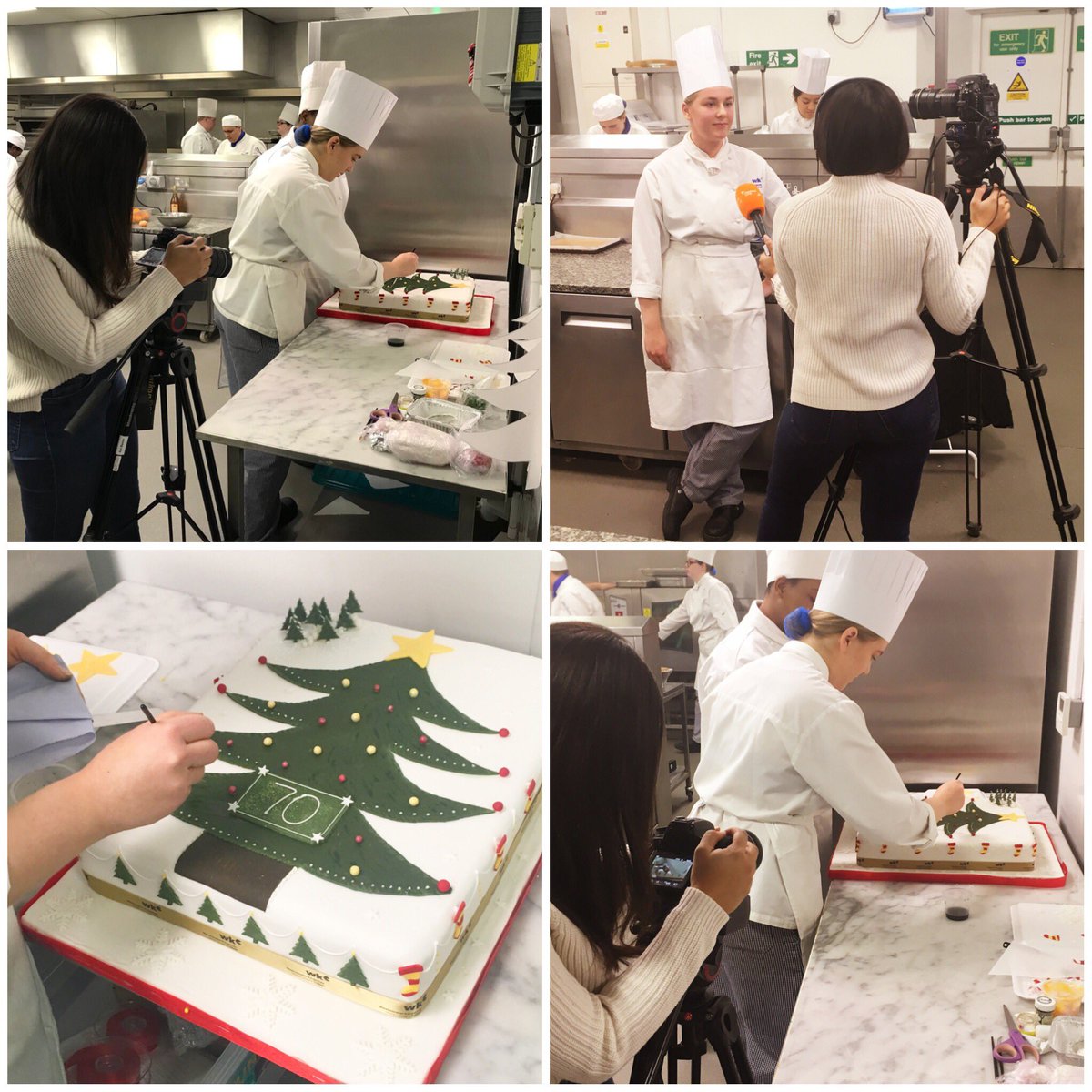 Huge thanks to the pastry and bakery team today. Not only produced for a busy day, but had a film crew visit, finished a stunning cake and welcomed <a href="/LM_Westminster/">The Lord Mayor of Westminster</a> to <a href="/Westking/">Ricardo Reys West King</a> Thanks to <a href="/SueYeates/">Sue Yeates</a> <a href="/AshChef_Spencer/">ash spencer</a>