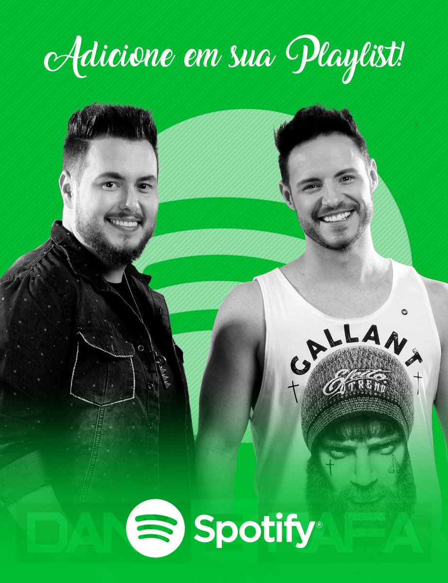 dupladanyerafa's tweet photo. #DanyeRafa no seu Spotify! 📣 https://t.co/9ZwKwtw2WF