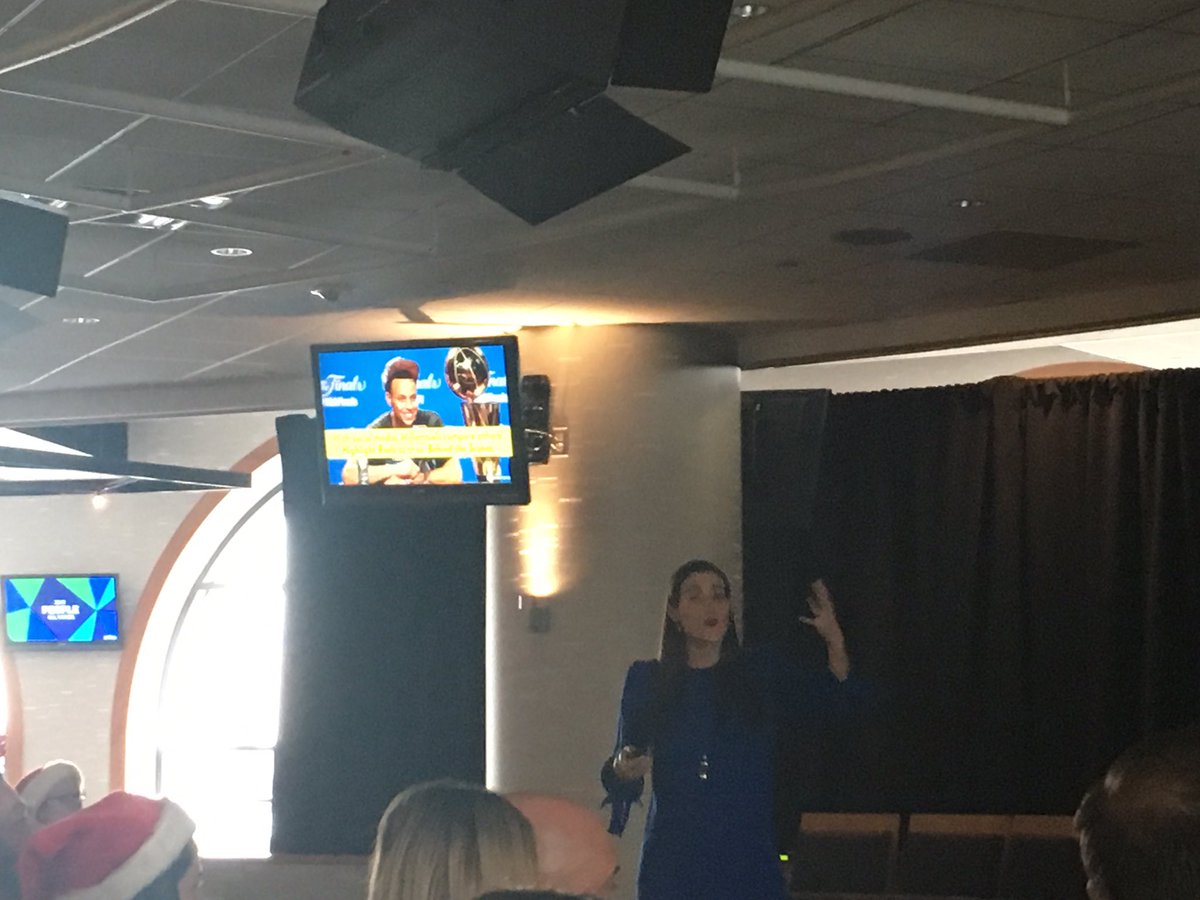 EvaCapous's tweet photo. Such an inspiring and empowering speaker. Thank you, @AriaIrene for spending time with our group! #DoingSomethingmatters #InspiringHumanity #Awarenessiseverything https://t.co/4yRu47zDlp