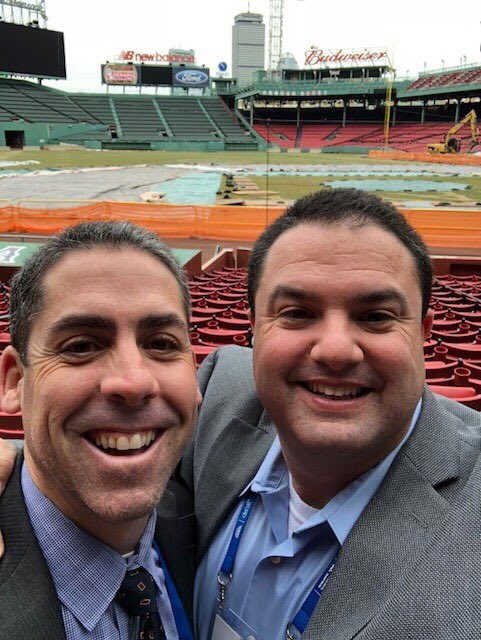 Got to lead a tour at <a href="/fenwaypark/">Fenway Park</a> this morning! #URJBiennial #URJBiennial2017 #sportscamp