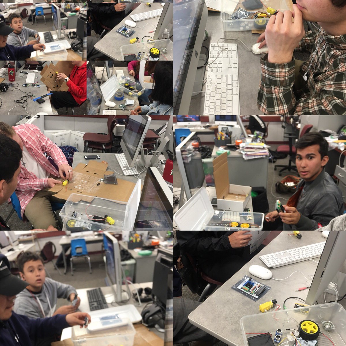 herrplatt's tweet image. @microbit_edu + @hyperduino #makerbit smart car build Day1 using makerbit4.0