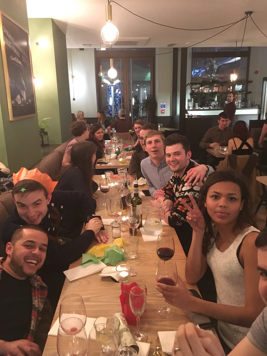 PolymerCDT's tweet photo. Our #cdt Christmas meal has been great fun tonight! Merry Christmas Everyone! #polymercdt https://t.co/nttvTChneu