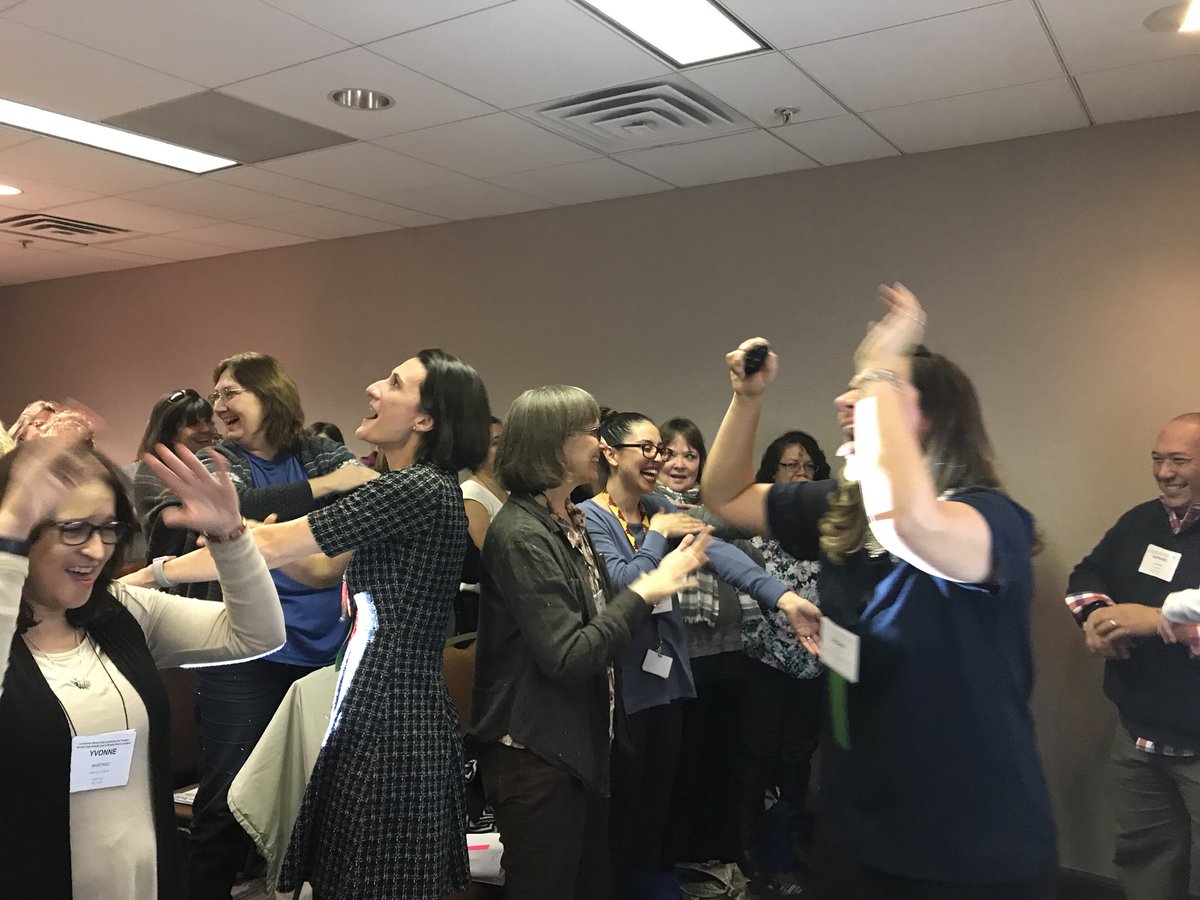 avaladezTCM's tweet image. Honoring SEL needs with Group Laughter Yoga, best 60 seconds of my week!@tcmpublishing @D15Schools #ircbilingual17#SEL#ELL#ESL