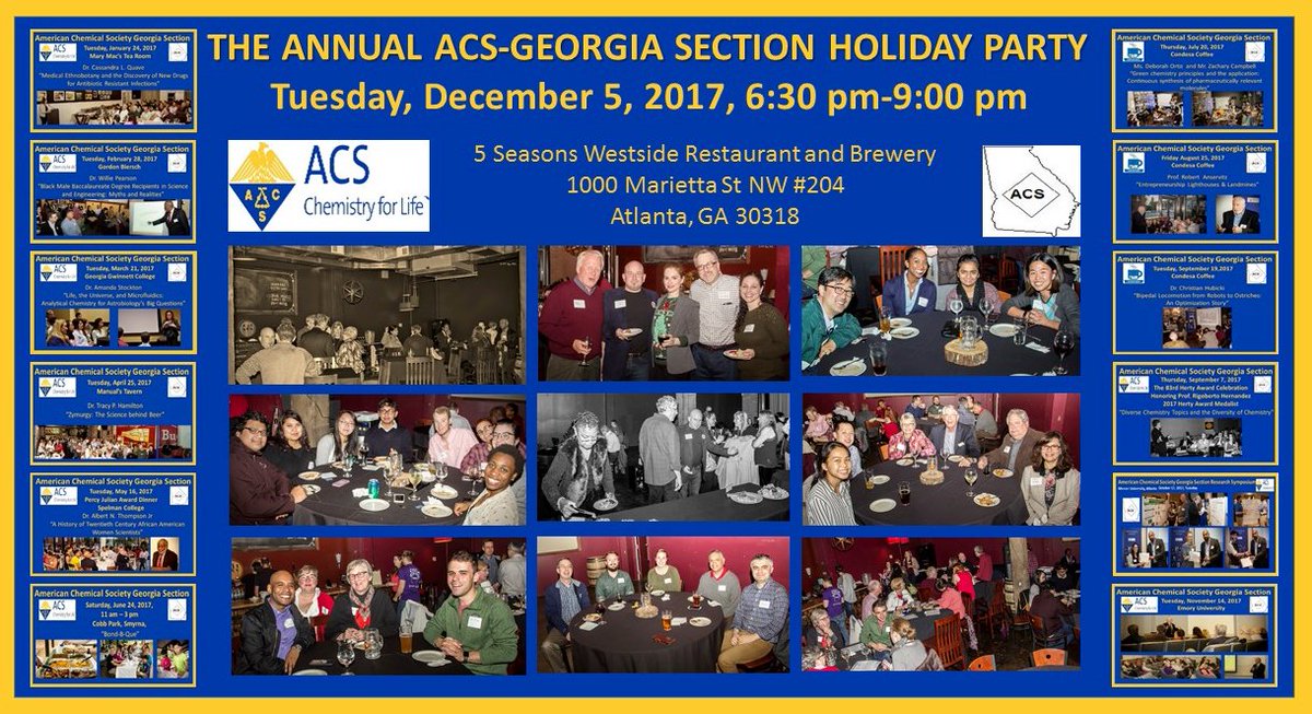 AjayMallia's tweet photo. #ThankYou all for #AnotherGreatEvent @AmerChemSociety  @acsgLs #AnnualHolidayParty @ACSGrizzlies https://t.co/8HzqwQtIN0