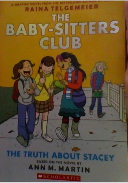 BkiddMrs's tweet photo. "I like this book because it has the baby-sitters club vs the baby-sitter agency the baby-sitters club wins, because they find something about the baby-sitter agency. You have to read the book to find out, so read the book!" #theseKiddsread #Kiddapproved https://t.co/YcTYBc5mpl