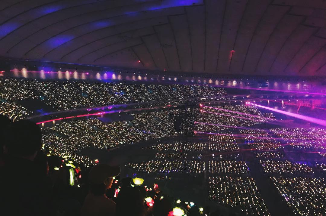 Last Dance tour in Tokyo Dome D-1 full house. 