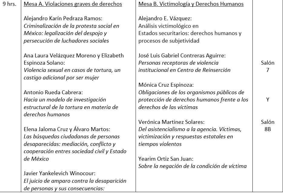 RED_UDH's tweet photo. Arrancan en la @U_ElClaustro  las primeras mesas sobre los ejes temáticos "Violaciones Graves de Derechos Humanos" y "Victimología y Derechos Humanos". Acá las ponencias. https://t.co/bg2o377AEf