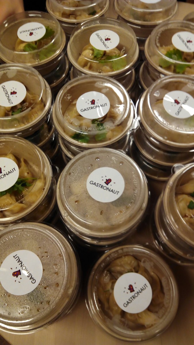 The vegan dumplings from the amazing #gastronaut have arrived!!!!